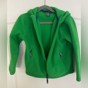 L.L.Bean Fleece Jacket with hood
